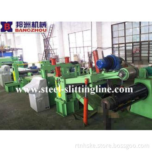 3 x 1250mm Carbon Steel / HR/ PPGI Steel Coil Slitting Line